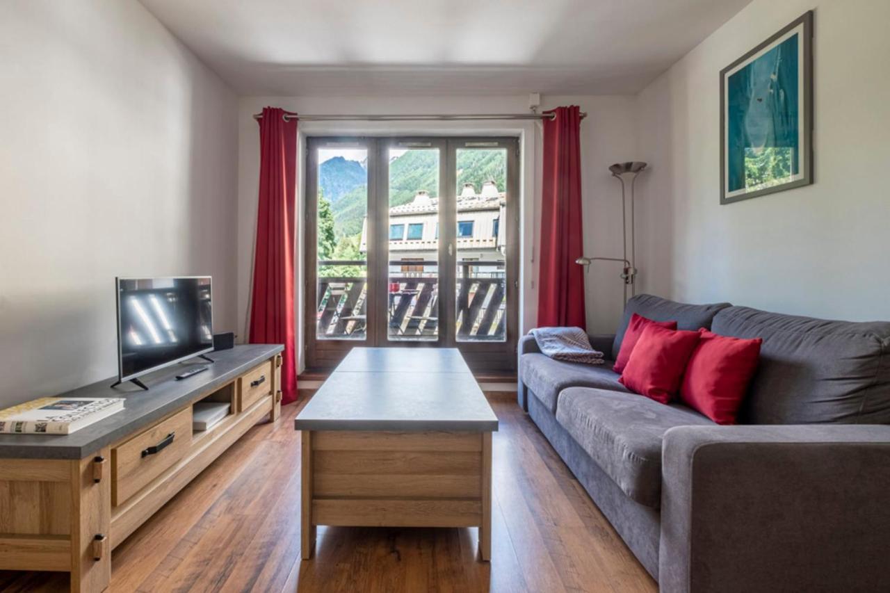 Modern Apt With Balcony In The Center Of Chamonix Exterior foto