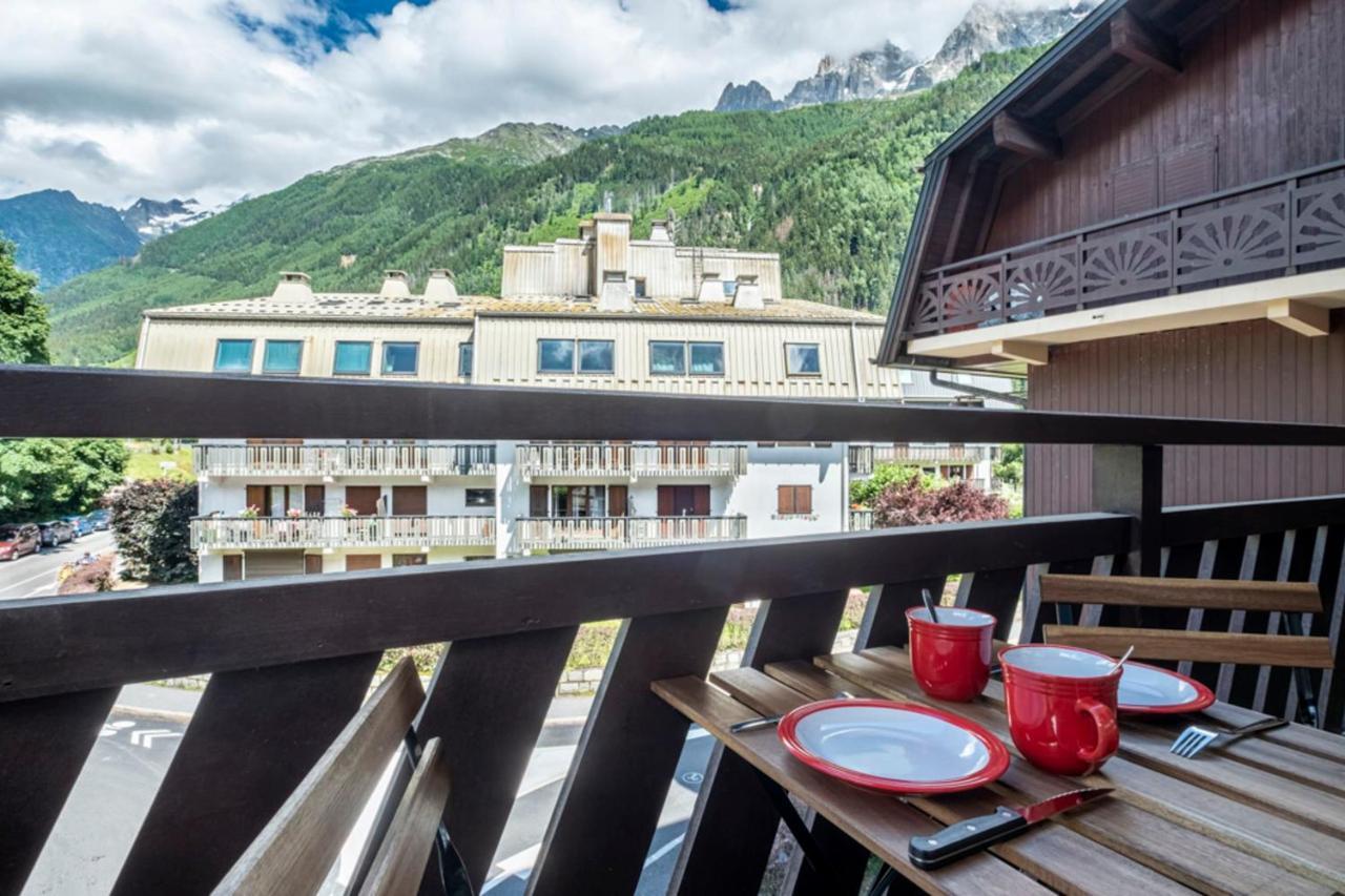 Modern Apt With Balcony In The Center Of Chamonix Exterior foto