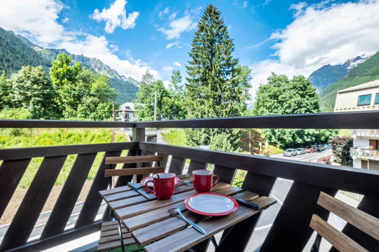 Modern Apt With Balcony In The Center Of Chamonix Exterior foto